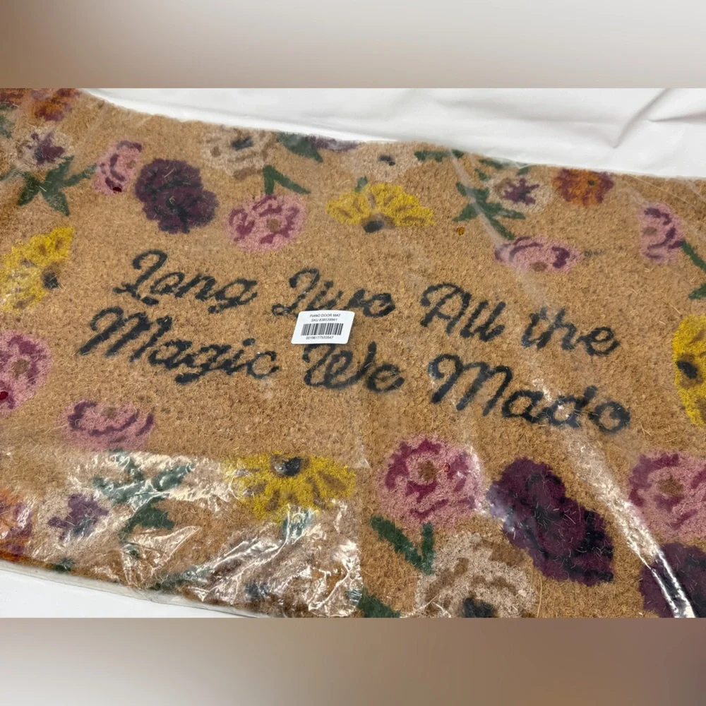 BRAND NEW! Taylor Swift Acoustic Piano door mat ‘Long Live” lyrics - Picture 2 of 4